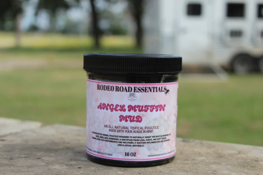 Meet-Angel-Muffin-Mud-The-Ultimate-Poultice-for-Performance-Recovery Rodeo Road Essentials