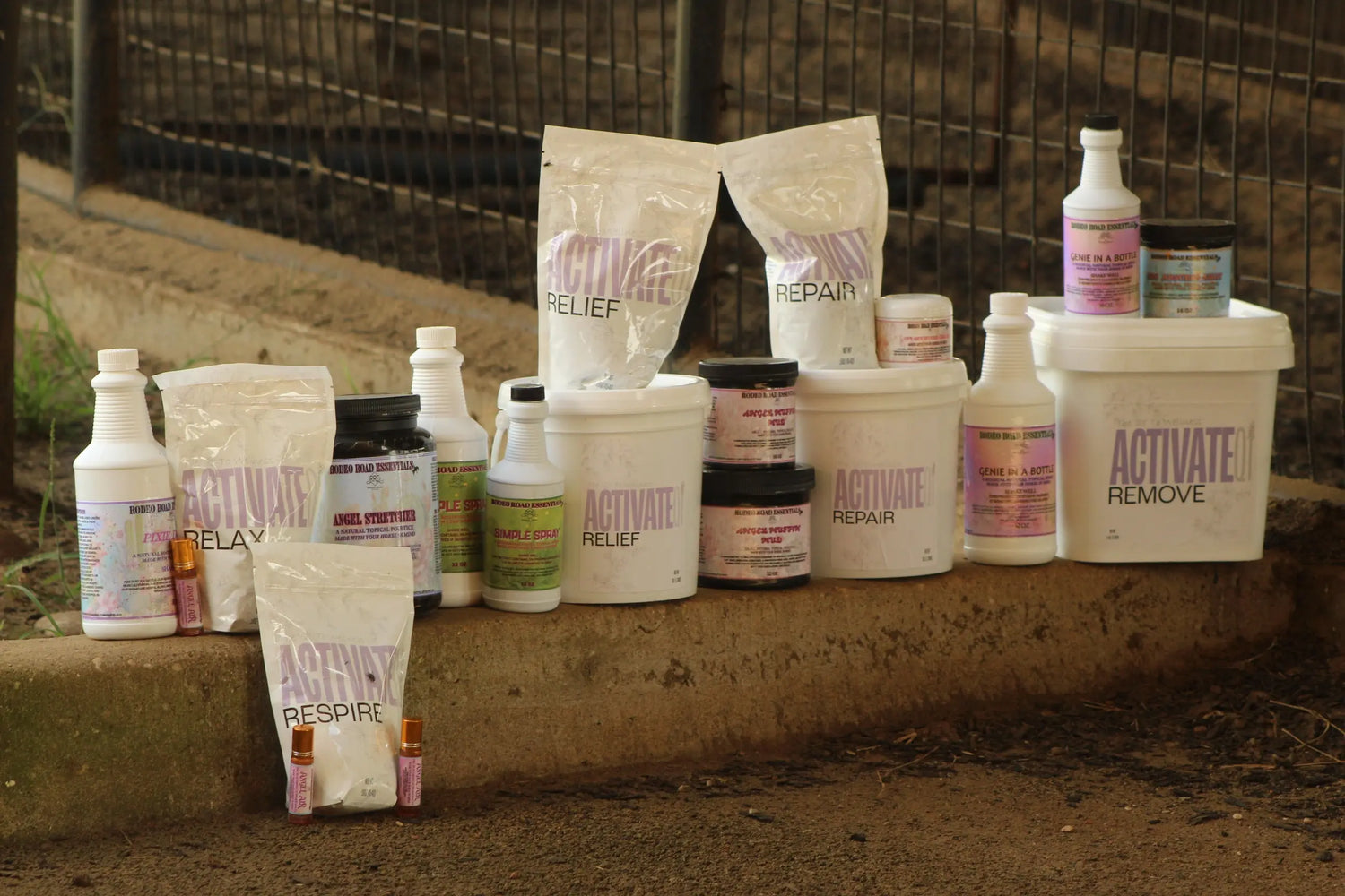 Featured products for equine health, showcasing a variety of premium solutions including ActivateQi Repair and herbal comfort sprays, designed for optimal performance and recovery support.