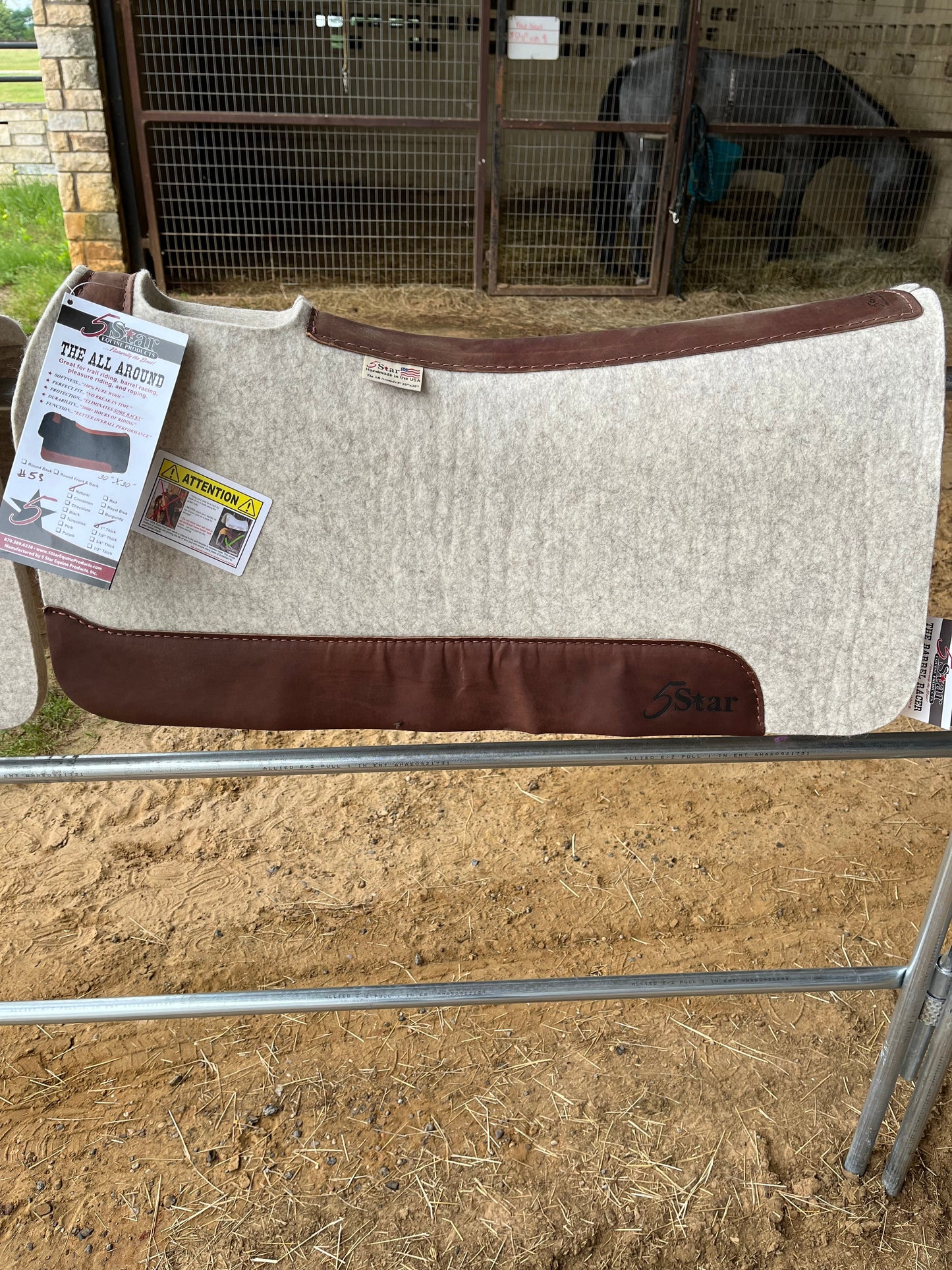 Top Quality 5-Star Saddle Pads for Ultimate Comfort and Support for Your Horse Rodeo Road Essentials